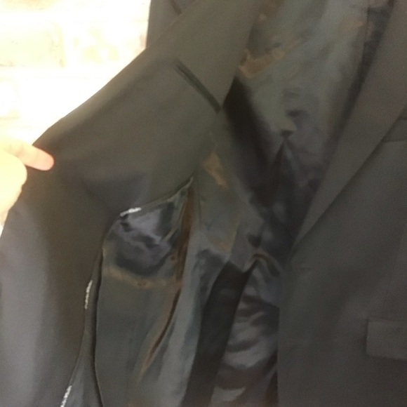 CALVIN KLEIN Men’s Black Two Button Blazer S Regular - Picture 5 of 5